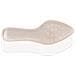Solette In Pelle - Design A Punta In Pelle Pu Beige - Foto miniatura 3