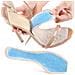 Solette In Pelle - Design A Punta In Pelle Pu Beige - Foto miniatura 5
