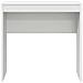 Scrivania Scrittura Bianca MDF 80 x 40 x 76 cm Semplice - Foto miniatura 5