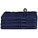a Panni per il viso SOLUND 4 pcs Blu marino Cotone - Foto miniatura 1