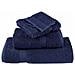 a Panni per il viso SOLUND 4 pcs Blu marino Cotone - Foto miniatura 4