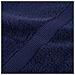 a Panni per il viso SOLUND 4 pcs Blu marino Cotone - Foto miniatura 7