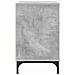 Comodino Grigio cemento 63.5 x 36 x 61 cm Legno multistrato - Foto miniatura 7