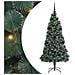 Albero di Natale artificiale pre-illuminato con set di palle - Foto miniatura 1