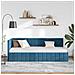 Cornice del letto ad angolo Blu 80 cm x 200 cm Tessuto - Foto miniatura 4