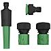 Set Tubo da Giardino con Raccordi Verde 0,75" 10 m in PVC - Foto miniatura 5