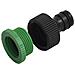 Set Tubo da Giardino con Raccordi Verde 0,75" 10 m in PVC - Foto miniatura 8