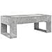 Tavolino da salotto Grigio cemento 110 x 50 x 41 cm - Foto miniatura 1