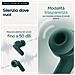 Moto Buds Bass Auricolare True Wireless Stereo (TWS) In-ear Musica e Chiamate Bluetooth Verde - Foto miniatura 5