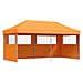 Tenda Party Arancione 292 x 580 x 315 cm Tessuto Oxford - Foto miniatura 1