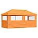 Tenda Party Arancione 292 x 580 x 315 cm Tessuto Oxford - Foto miniatura 6