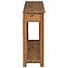 Tavolo consolle Naturale 110 x 30 x 80 cm Legno di teak solido - Foto miniatura 4