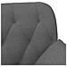 Loveseat con bottoni imbottiti Grigio Scuro 111 x 68 x 80 cm - Foto miniatura 7