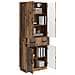 Set di armadi 2 pcs Legno antico Legno ingegnerizzato - Foto miniatura 2
