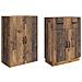 Set di armadi 2 pcs Legno antico Legno ingegnerizzato - Foto miniatura 3