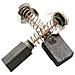 Spazzole di carbone per Hitachi DH 45MR - 7 x 13 x 17 mm - coppia - Foto miniatura 2