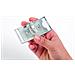 10 portanome 3,4x7,4cm con magnete durable - Foto miniatura 2