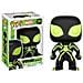 Spider Man Costume Stealth Ed. limitata Pop Vinyl Marvel Glow In Dark #195 - Foto miniatura 2