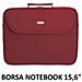 Borsa Per Notebook Da 15,6' Pollici Con Tasca Esterna Per Documenti E Tracolla Regolabile Bordeaux Sbox New York - Foto miniatura 1