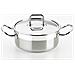Casseruola professionale con manici e coperchio, in acciaio Inox 18/10, 20 cm - Foto miniatura 2