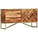 Credenza 118x30x60 Cm In Legno Massello Di Sheesham - Foto miniatura 1