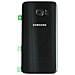 Finestra Copertura Di Batteria Posteriore Di Samsung Galaxy S7 Bordo G935f Nero - Foto miniatura 1