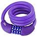 Ds 12.10 S, Serratura Cavo A Spirale Unisex-adulto, Viola - Foto miniatura 1
