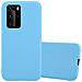 Custodia Compatibile Con Huawei P40 Pro In Candy Blu - Coperchio Protettivo In Silicone Tpu Flessibile - Foto miniatura 1