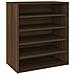 Scarpiera Rovere Marrone 60x35x70 Cm In Legno Multistrato - Foto miniatura 2