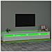 Mobile Porta TV con Luci LED Bianco 270x35x40 cm - Foto miniatura 4