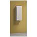 Colonna Bagno Torrance, Mobile A Colonna Per Bagno A 1 Anta, Armadio Pensile Sospeso Con 1 Ripiano, 30x25h85 Cm, Bianco Lucido - Foto miniatura 3