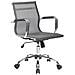 Sedia Con Ruote Traversonen \, Poltrona Direzionale Con Braccioli, Sedia Ergonomica Da Ufficio, Grigio, 62x54h92/102 Cm - Foto miniatura 3