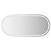 Specchio Da Bagno Led 100x45 Cm Ovale - Foto miniatura 2