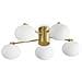 Plafoniera Contemporanea Hermes Metallo Ottone 5 Luci G9 28w 3000k Ip20 - Foto miniatura 1