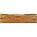 Piano Tavolo 180x40x3,8 Cm Bordi Vivi In Legno Massello Mango - Foto miniatura 1