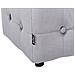 Pouf Wisconsin Velluto Grigio - Foto miniatura 4