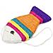 Tiragraffi Per Gatti Pesciolino Gioco Tira Graffi Per Gatto Forma 25x12cm - Foto miniatura 1