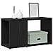 Mobile Porta TV Rovere Nero 60x24x32 cm in Legno Multistrato - Foto miniatura 8