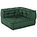 Pouf Modulare Verde 70x70x54 in Tessuto - Foto miniatura 6