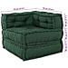 Pouf Modulare Verde 70x70x54 in Tessuto - Foto miniatura 7