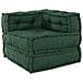Pouf Modulare Verde 70x70x54 in Tessuto - Foto miniatura 1