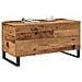 Tavolino Da Salotto Legno Antico 90x44,5x45 Cm In Truciolato - Foto miniatura 3