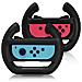 Dam Volante  Dobe Per Controller Switch Joy-con. Include 2 Unità. 15,5x6,5x12,1 Cm. Colore Nero - Foto miniatura 1
