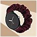 Cinturino Per Orologio Intelligente A Scrunchie Compatibile Con Google Pixel 2 - Tessuto Confortevole Ed Elegante Red - Foto miniatura 4