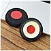 Cuscinetti Auricolari In Rete Da Calcio, Confezione Da 2, Compatibili Con Jabra Evolve E Plantronics Voyager Series Red+black - Foto miniatura 2