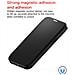 Custodia A Portafoglio Magnetica Nera Compatibile Con Iphone 17 Pro - Porta Carte In Pelle Pu Antiurto - Foto miniatura 2