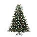 Albero di Natale artificiale con 300 LED Verde 210 cm - Foto miniatura 4