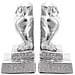 Fermalibri 2 pcs Argento 12 x 9 x 19 cm Alluminio - Foto miniatura 4
