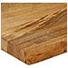 Piano Tavolo Bordi Vivi 160x40x3,8cm in Legno Massello di Mango - Foto miniatura 6