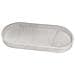 Vassoio Ovale In Silicone Effetto Marmo Per Aromi, 25x11x2 Cm - Set Da 2 White - Foto miniatura 1